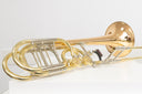 Shires TBQ36GR Bassposaune mit Goldmessing-Schallstück – Tiefer, reicher Klang