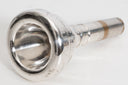 King 12C Posaunenmundstück | Kleiner Schaft | Versilbert | 24,5 mm