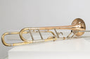 Vincent Bach Stradivarius LT42BOG Tenorposaune (ca. 1998) – Goldmessing, Lightweight-Zug, guter technischer Zustand