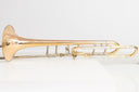 Vincent Bach Stradivarius LT42BOG Tenorposaune (ca. 1998) – Goldmessing, Lightweight-Zug, guter technischer Zustand