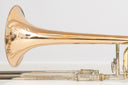 Vincent Bach Stradivarius LT42BOG Tenorposaune (ca. 1998) – Goldmessing, Lightweight-Zug, guter technischer Zustand