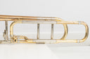 Vincent Bach Stradivarius LT42BOG Tenorposaune (ca. 1998) – Goldmessing, Lightweight-Zug, guter technischer Zustand