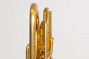 King 1122 Marching French Horn (1999) – Marsch Waldhorn Goldlack, gebraucht, guter Zustand