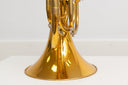 King 1122 Marching French Horn (1999) – Marsch Waldhorn Goldlack, gebraucht, guter Zustand