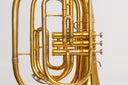 King 1122 Marching French Horn (1999) – Marsch Waldhorn Goldlack, gebraucht, guter Zustand