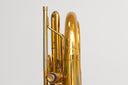 King 1122 Marching French Horn (1999) – Marsch Waldhorn Goldlack, gebraucht, guter Zustand