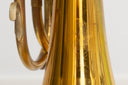 King 1122 Marching French Horn (1999) – Marsch Waldhorn Goldlack, gebraucht, guter Zustand