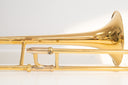 Schmelzer Modell II Jazz Tenorposaune – .500 Bohrung, 8" Schallbecher, vergoldet (gebraucht)