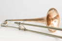 Olds Super Jazz Tenorposaune – Los Angeles 1948, unlackiert, kleiner Schaft (gebraucht)