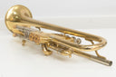 Weltklang Bb-Trompete – Perinetventile, Trigger, Messing-Schallbecher 12 cm, ca. 11,9 mm Bohrung, Made in GDR, gebraucht