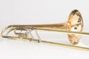 Jupiter JSL-636R Large Bore Tenorposaune – Baujahr ca. 2000, .547" Bohrung, Goldmessing-Schallbecher 8.5", F-Quartventil, inkl. Originalkoffer, gebraucht