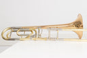 Jupiter JSL-636R Large Bore Tenorposaune – Baujahr ca. 2000, .547" Bohrung, Goldmessing-Schallbecher 8.5", F-Quartventil, inkl. Originalkoffer, gebraucht