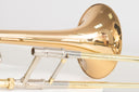 Jupiter JSL-636R Large Bore Tenorposaune – Baujahr ca. 2000, .547" Bohrung, Goldmessing-Schallbecher 8.5", F-Quartventil, inkl. Originalkoffer, gebraucht