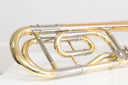 Jupiter JSL-636R Large Bore Tenorposaune – Baujahr ca. 2000, .547" Bohrung, Goldmessing-Schallbecher 8.5", F-Quartventil, inkl. Originalkoffer, gebraucht