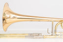 Jupiter JSL-636R Large Bore Tenorposaune – Baujahr ca. 2000, .547" Bohrung, Goldmessing-Schallbecher 8.5", F-Quartventil, inkl. Originalkoffer, gebraucht