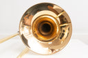 Yamaha YSL-882GO Xeno Tenorposaune – Bb/F, .547", Goldmessing 8.66", Open Wrap, neuwertiger Außenzug, inkl. Originalkoffer, gebraucht