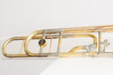 Yamaha YSL-882GO Xeno Tenorposaune – Bb/F, .547", Goldmessing 8.66", Open Wrap, neuwertiger Außenzug, inkl. Originalkoffer, gebraucht
