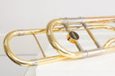 Yamaha YSL-882GO Xeno Tenorposaune – Bb/F, .547", Goldmessing 8.66", Open Wrap, neuwertiger Außenzug, inkl. Originalkoffer, gebraucht