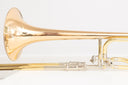 Yamaha YSL-882GO Xeno Tenorposaune – Bb/F, .547", Goldmessing 8.66", Open Wrap, neuwertiger Außenzug, inkl. Originalkoffer, gebraucht