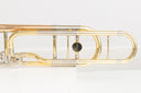 Yamaha YSL-882GO Xeno Tenorposaune – Bb/F, .547", Goldmessing 8.66", Open Wrap, neuwertiger Außenzug, inkl. Originalkoffer, gebraucht