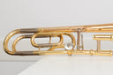 Yamaha YSL-448GEII Tenorposaune B/F – Goldmessing-Schallstück, frisch überholt, inkl. Koffer