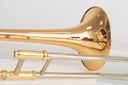 Yamaha YSL-448GEII Tenorposaune B/F – Goldmessing-Schallstück, frisch überholt, inkl. Koffer