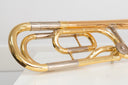Yamaha YSL-448GEII Tenorposaune B/F – Goldmessing-Schallstück, frisch überholt, inkl. Koffer