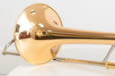 Yamaha YSL-448GEII Tenorposaune B/F – Goldmessing-Schallstück, frisch überholt, inkl. Koffer