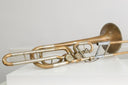 Lätzsch SL-570 Bb/F/Es/D Bassposaune Modell Cieslik – Free Flow Ventile, handgebaut in Bremen, gebraucht