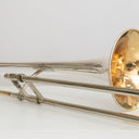 King 2B Silversonic Tenorposaune 1961 – Sterlingsilber-Schallbecher, Vintage Jazzposaune, gebraucht