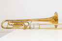King 3B-F Tenorposaune 1987 – .508" Bb/F, Jazzklassiker, inkl. Koffer, überholt