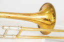 King 3B-F Tenorposaune 1987 – .508" Bb/F, Jazzklassiker, inkl. Koffer, überholt