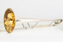 King 2B Silversonic Tenorposaune 1967 – Sterlingsilber-Schallbecher, Vintage Jazzposaune, gebraucht