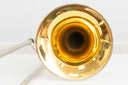 King 2B Silversonic Tenorposaune 1967 – Sterlingsilber-Schallbecher, Vintage Jazzposaune, gebraucht