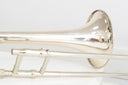 King 2B Silversonic Tenorposaune 1967 – Sterlingsilber-Schallbecher, Vintage Jazzposaune, gebraucht