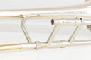 King 2B Silversonic Tenorposaune 1967 – Sterlingsilber-Schallbecher, Vintage Jazzposaune, gebraucht