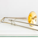 King 2B Silversonic Tenorposaune 1967 – Sterlingsilber-Schallbecher, Vintage Jazzposaune, gebraucht