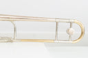 King 2B Silversonic Tenorposaune 1967 – Sterlingsilber-Schallbecher, Vintage Jazzposaune, gebraucht