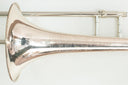 King 2B Silversonic Tenorposaune 1967 – Sterlingsilber-Schallbecher, Vintage Jazzposaune, gebraucht