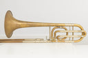 Conn 72H Bassposaune 1959 – Vintage, entlackt mit Patina