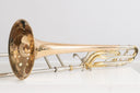 Courtois Legend 420BR Tenorposaune mit Quartventil – Goldmessing