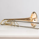 Courtois Legend 420BR Tenorposaune mit Quartventil – Goldmessing