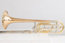 Courtois Legend 420BR Tenorposaune mit Quartventil – Goldmessing