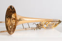 Yamaha YBL-620G Bb/F/D B/F/EB Bassposaune Goldmessing Schallbecher Sehr guter Zustand