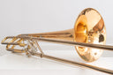 Yamaha YBL-620G Bb/F/D B/F/EB Bassposaune Goldmessing Schallbecher Sehr guter Zustand