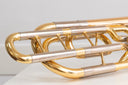 Yamaha YBL-620G Bb/F/D B/F/EB Bassposaune Goldmessing Schallbecher Sehr guter Zustand