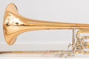 Yamaha YBL-620G Bb/F/D B/F/EB Bassposaune Goldmessing Schallbecher Sehr guter Zustand