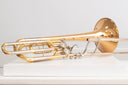 Yamaha YBL-620G Bb/F/D B/F/EB Bassposaune Goldmessing Schallbecher Sehr guter Zustand