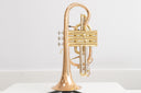 Geneva Symphony Bb-Kornett – Goldmessing, Edelstahlventile, 2 Trigger
