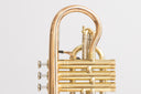 Geneva Symphony Bb-Kornett – Goldmessing, Edelstahlventile, 2 Trigger